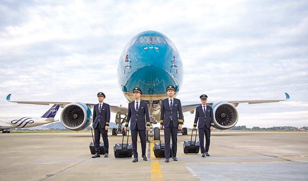 Vietnam Airlines đang là hãng bay được ưa chuộng bậc nhất trên các đường bay giữa Việt Nam và Hàn Quốc