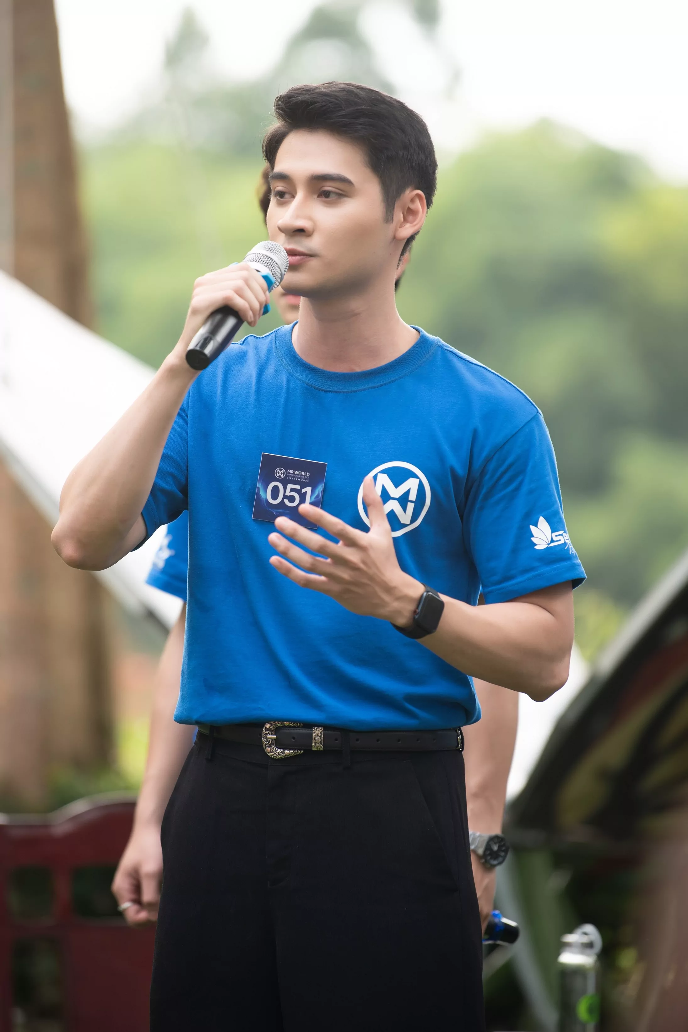 Lộ diện Nam vương múa võ, thổi sáo, chơi đàn tranh sẽ lọt Top 3 Mr World Vietnam 2024?- Ảnh 1.