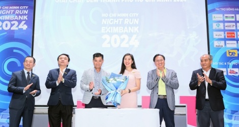 Lễ công bố giải chạy đêm “Ho Chi Minh City Run Eximbank 2024”