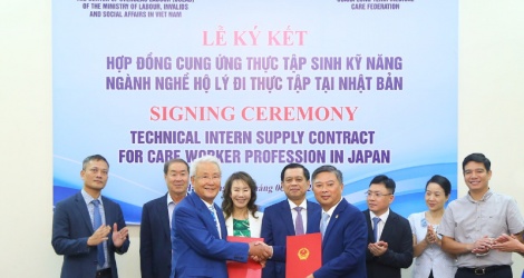 Thực tập sinh ngành điều dưỡng ở Nhật Bản nhận mức lương khoảng 36 triệu đồng/tháng