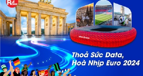 Theo dõi EURO 2024 mọi lúc mọi nơi với gói cước roaming của MobiFone