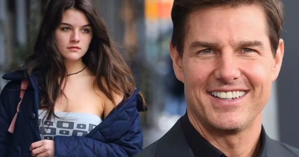 Bỏ họ cha, con gái Tom Cruise rạng rỡ trong lễ tốt nghiệp, hôn bạn trai giữa phố