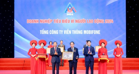 MobiFone được vinh danh là “Doanh nghiệp tiêu biểu vì người lao động năm 2024”