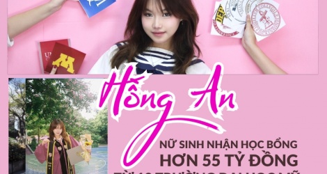 [Emagazine] Hồng An: Nữ sinh nhận học bổng hơn 55 tỷ đồng từ 13 trường đại học của Mỹ