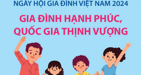 Ngày hội Gia đình Việt Nam năm 2024: Gia đình hạnh phúc, quốc gia thịnh vượng