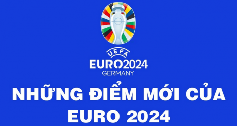 Những điểm mới của Vòng chung kết EURO 2024