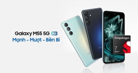 Samsung ra mắt dòng Galaxy M35 5G và M55 5G ở thị trường Việt Nam, giá từ 8,79 triệu đồng