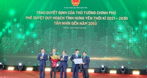 Quy hoạch tỉnh Hưng Yên đến năm 2030, tầm nhìn đến năm 2050: