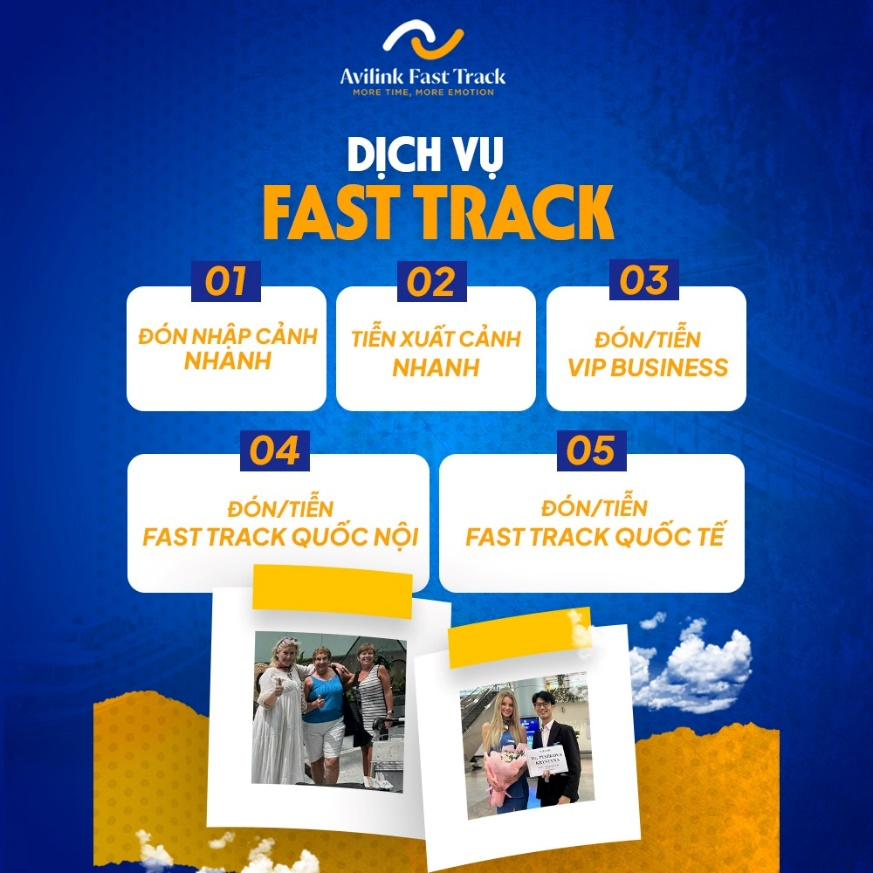 Avilink Fast Track ưu đãi 20% dành cho thành viên Diamond Pass