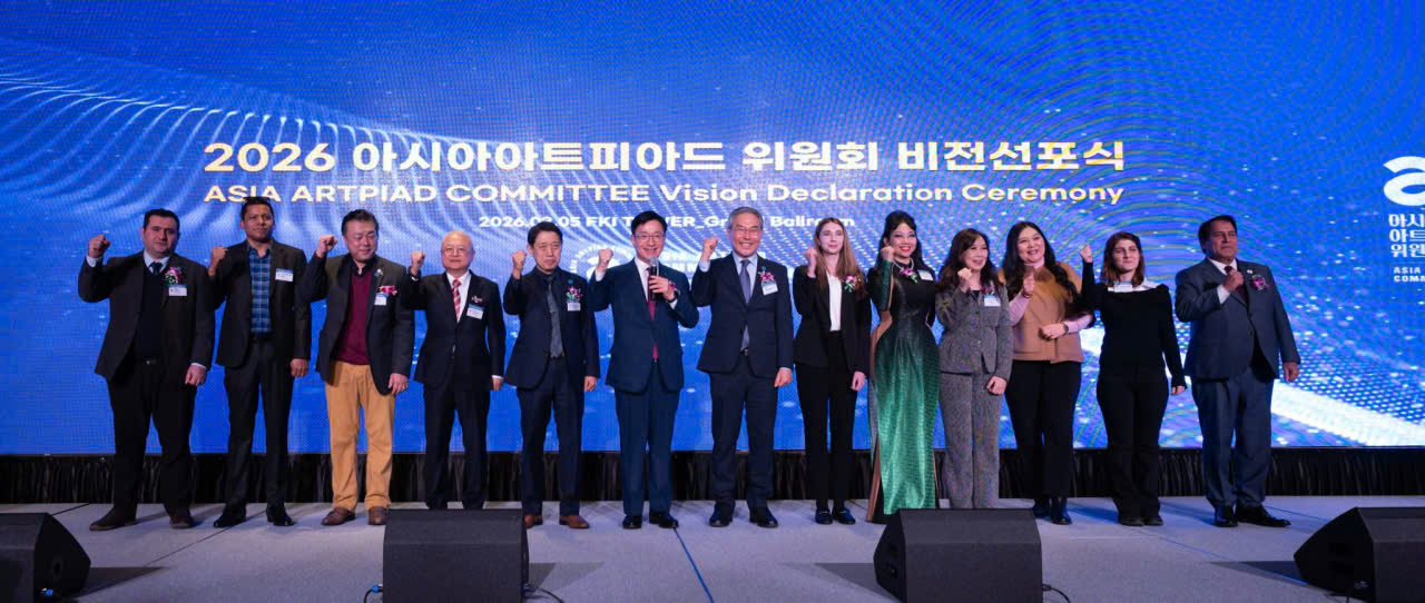 Đoàn đại biểu Ủy ban Nghệ thuật Châu Á tại Việt Nam đến Hàn Quốc dự thành lập Ủy ban Nghệ thuật Châu Á