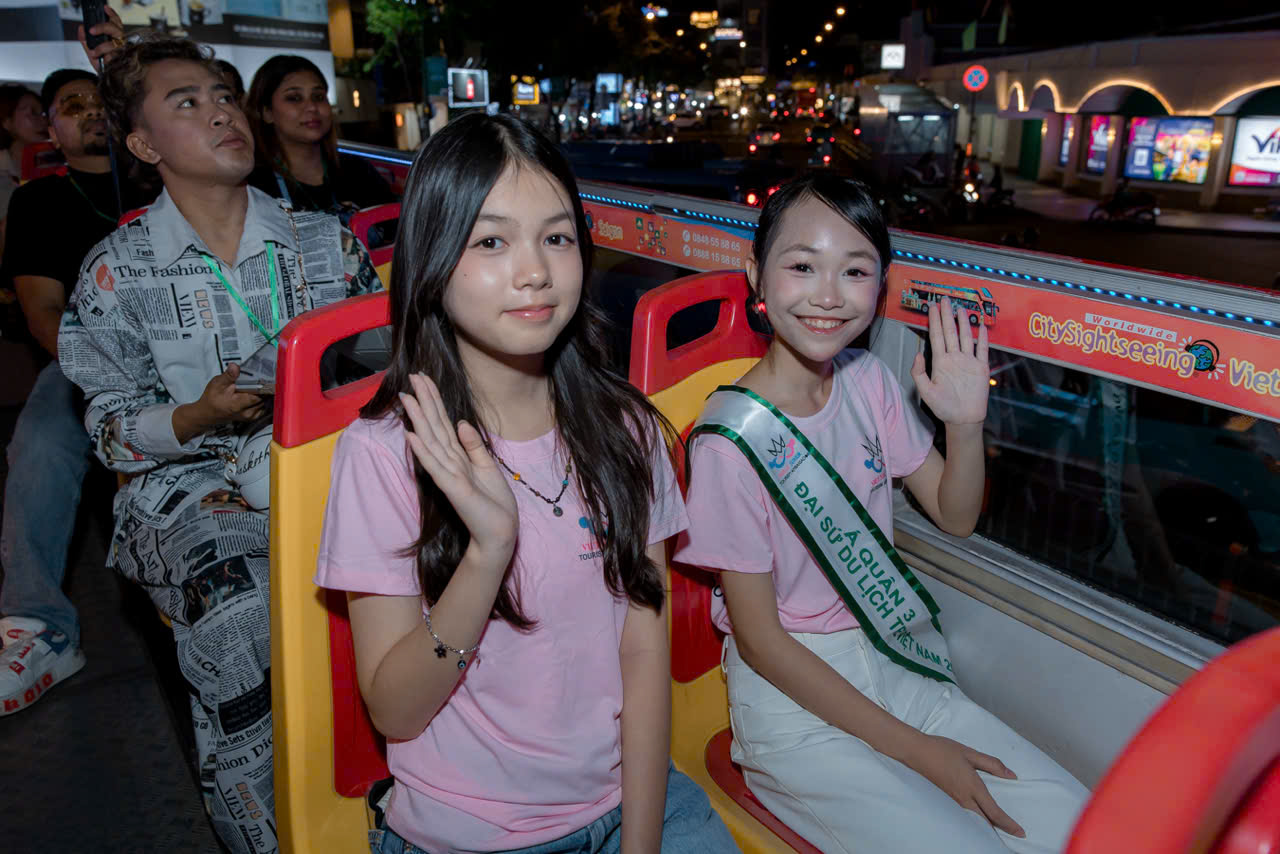 Thí sinh World Junior Tourism Ambassador 2026 tụ hội tại Việt Nam tham quan TP. Hồ Chí Minh.