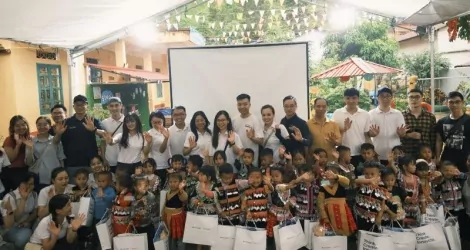 Chương trình Cặp lá yêu thương xây tặng trường học mới ở Yên Bái