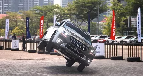 Siêu trình diễn ô tô mạo hiểm của Subaru tại Autotech & Accessories 2024 Siêu trình diễn ô tô mạo hiểm của Subaru tại Autotech & Accessories 2024