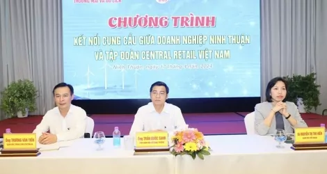 Doanh nghiệp Ninh Thuận đưa hàng hoá vào hệ thống siêu thị của Central Retail