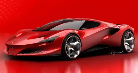 Ferrari chuẩn bị trình làng siêu xe điện đầu tiên, giá khởi điểm trên nửa triệu đô