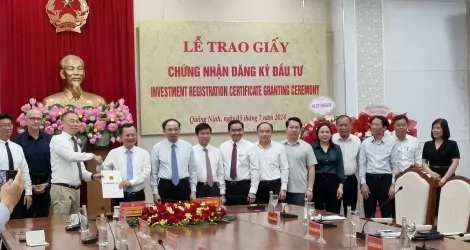 Foxconn tiếp tục rót hơn 550 triệu USD vào Quảng Ninh