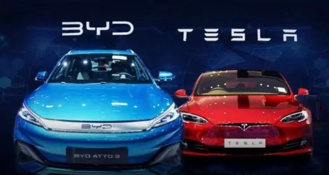 Hãng xe điện Trung Quốc lần đầu tiên vượt qua Tesla về doanh thu quý