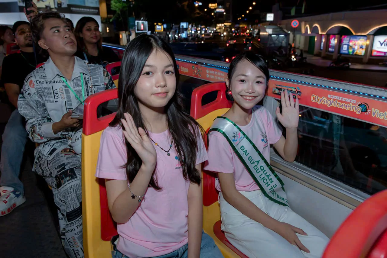 Thí sinh World Junior Tourism Ambassador 2026 tụ hội tại Việt Nam tham quan TP. Hồ Chí Minh.